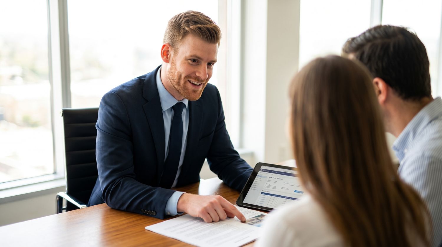 Beratungsgespräch bei Schramm Consulting